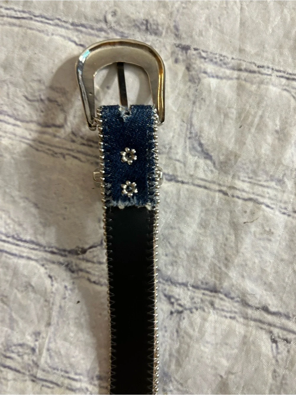 VINTAGE ELITE(2) BOHO & (1) COLOR BLOCK VTG DENIM  STYLE WOMEN’S BELTS